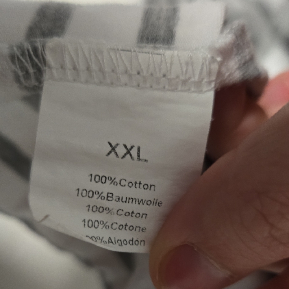 Striped Long Sleeve Top Maternity Breastfeeding - Gray and White - Picture 6 of 6